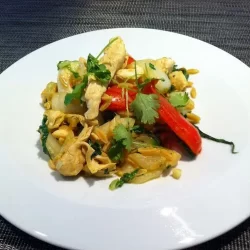 Wokgerecht met kip