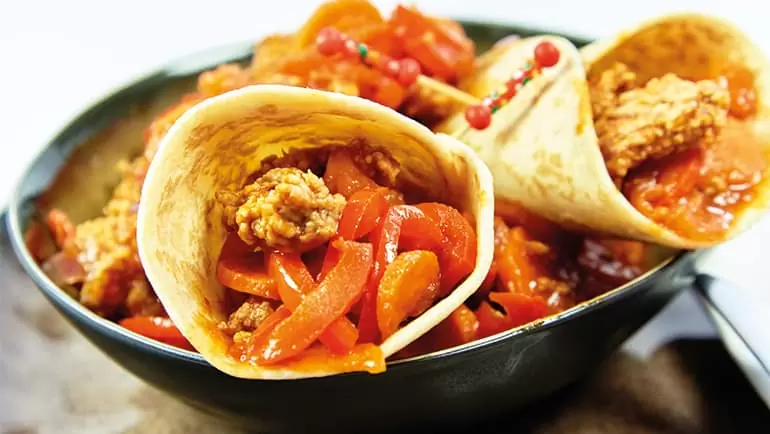 tortilla met chili