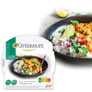 Nutrisaveurs - Thaise groene curry (vegetarisch)