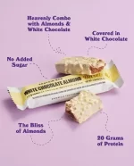Barebells - Protein Bar White chocolate Almond - Afbeelding 3