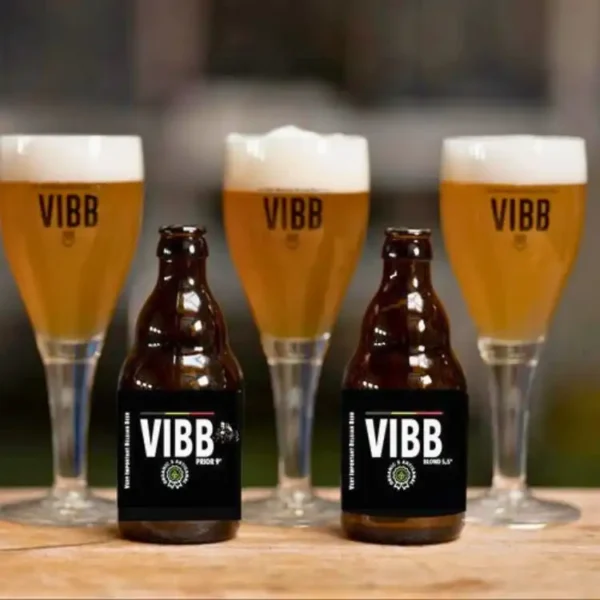 VIBB Blond bier zonder toegevoegde suiker - Afbeelding 1