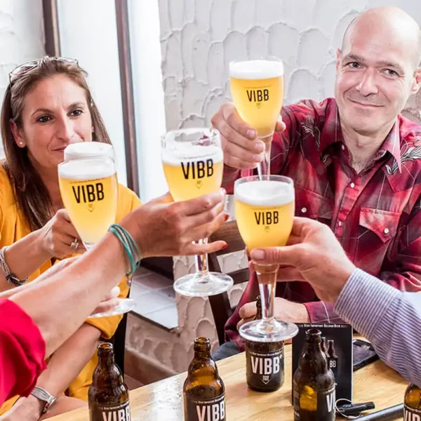 VIBB Blond bier zonder toegevoegde suiker - Afbeelding 2