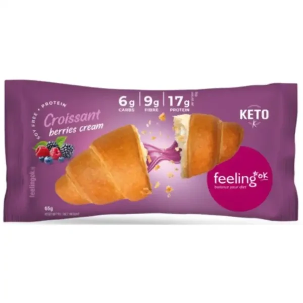 Croissant met bessencrème - Afbeelding 1