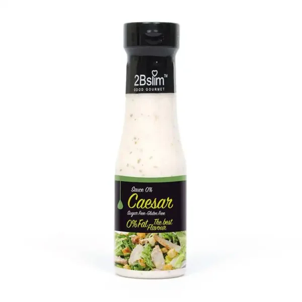 Caesar dressing - zonder kcal (250 ml) - 2BSlim - Afbeelding 1