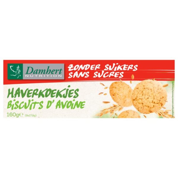 Haverkoekjes zonder suikers - Damhert - Afbeelding 1